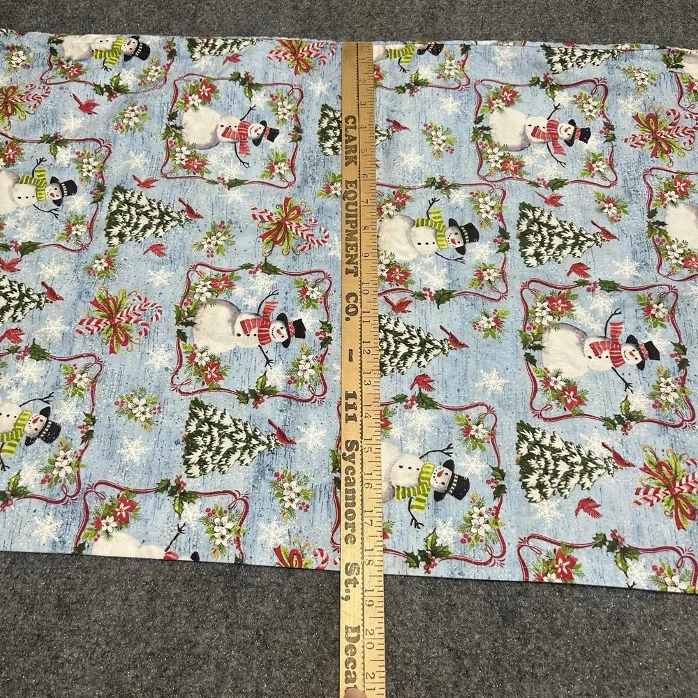 Snowman Pillowcase Standard Unbranded Holiday Decor Christmas‎